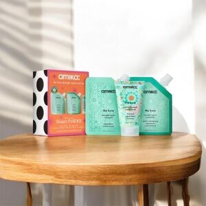 Amika The Kure Repair Set with Green and Orange Packaging